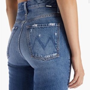 MOTHER DENIM HIGH WAISTED HIKER HOVER